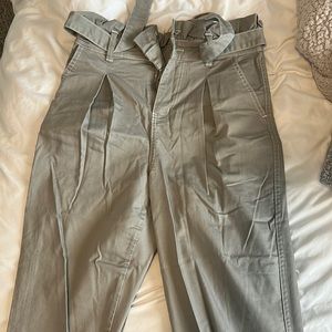 Wild Fable Grey Pants with Belt